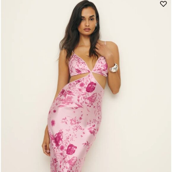 Reformation Dresses & Skirts - Reformation Poppies Silk Dress Milla - Size 2